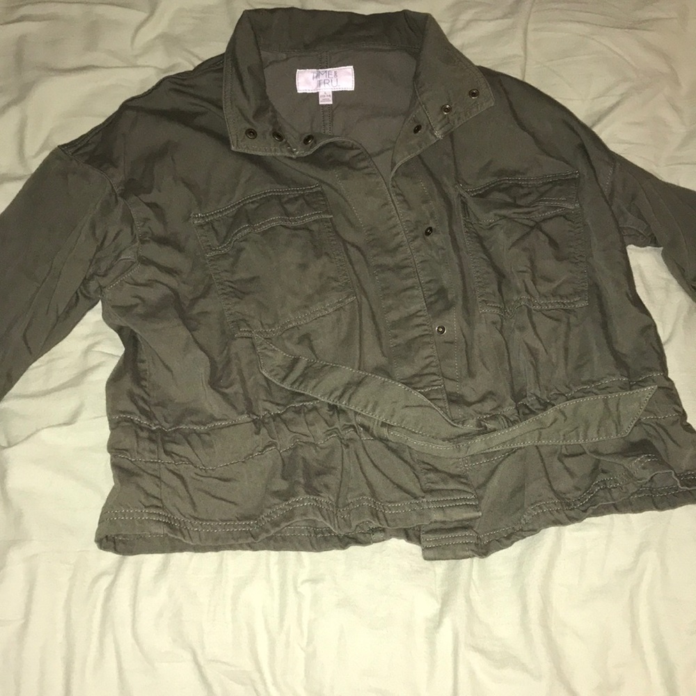 Olive Green Jean Jacket💚